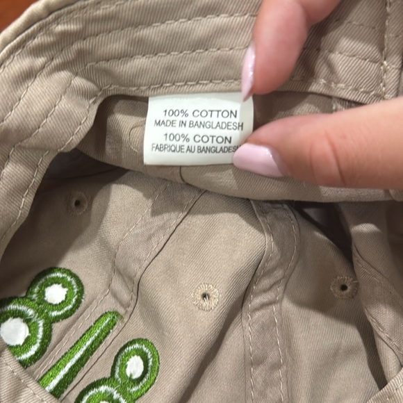 818 tequila hat tan 100% cotton - Picture 4 of 4